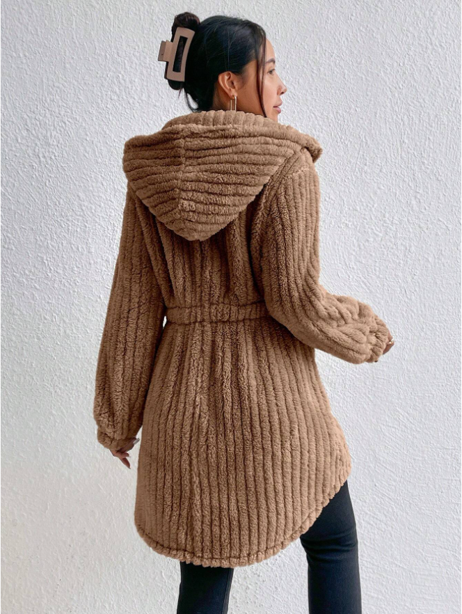 Teddy Hooded Coat