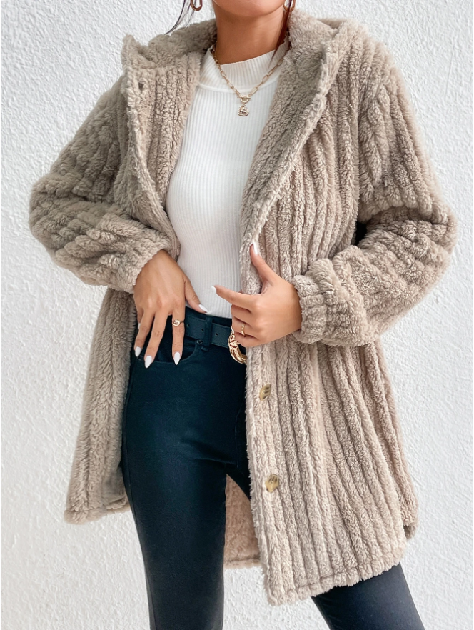 Teddy Hooded Coat