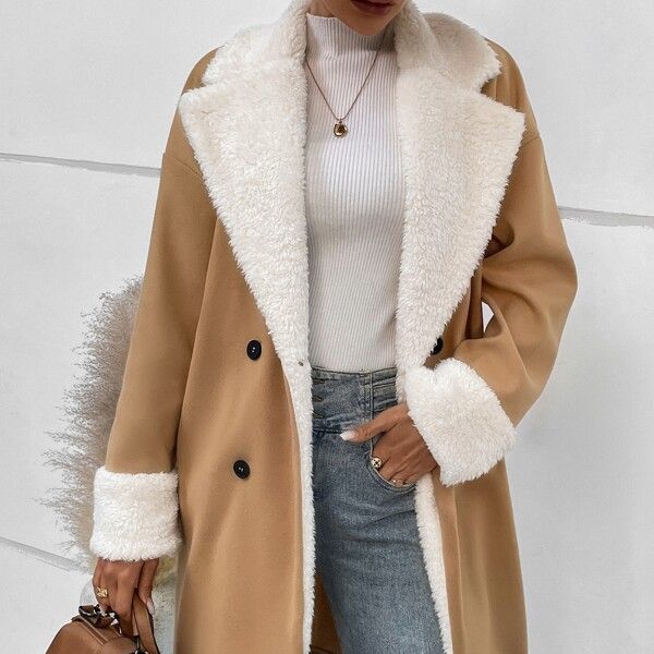 Oversized Lapel Coat