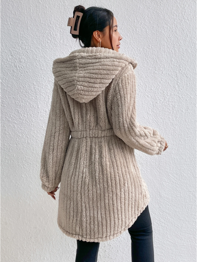 Teddy Hooded Coat