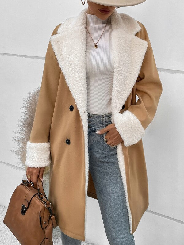 Oversized Lapel Coat