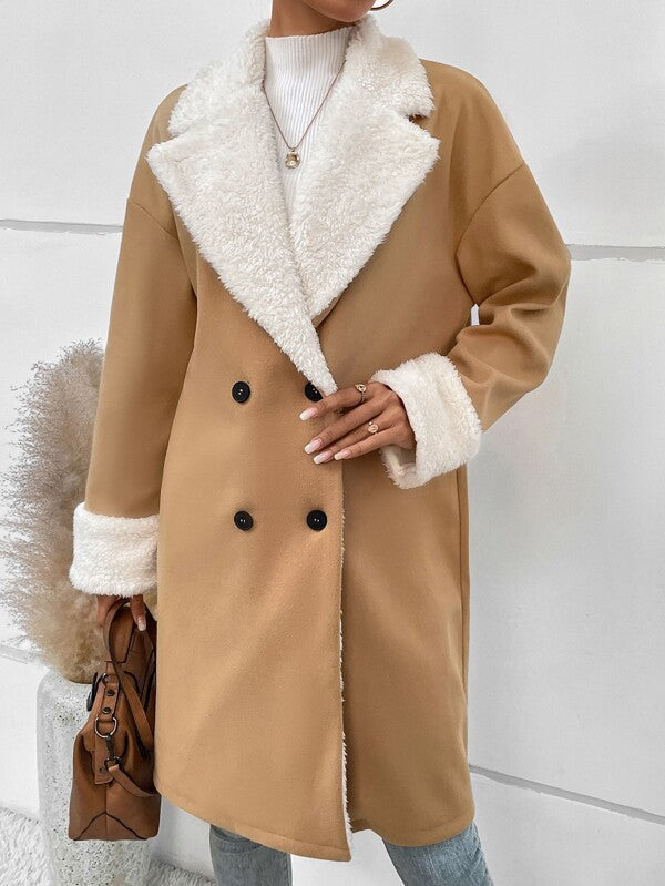 Oversized Lapel Coat