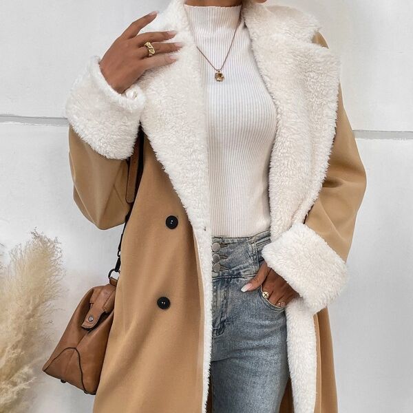 Oversized Lapel Coat