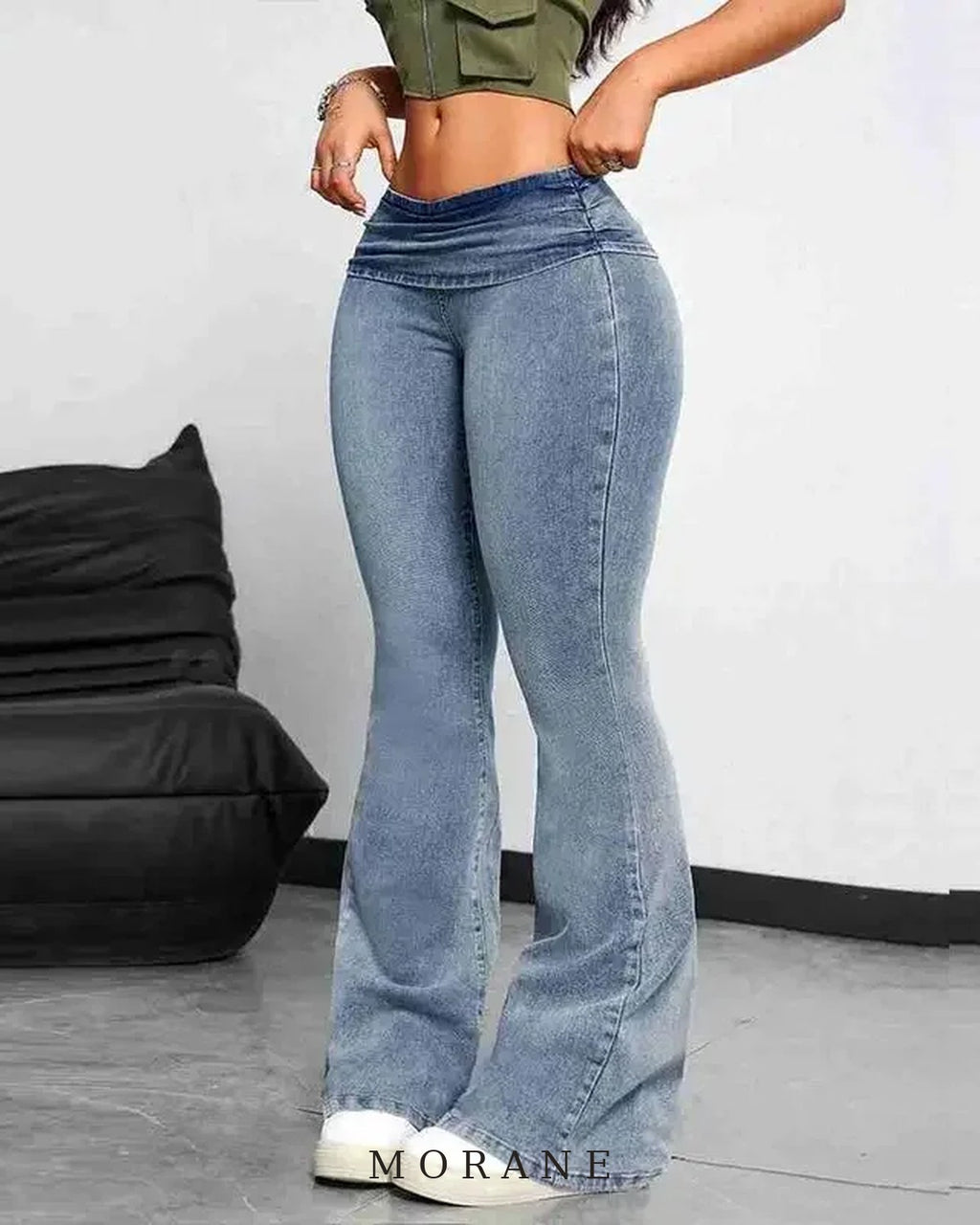 MORANE Sculpt High Waist Flare Jeans