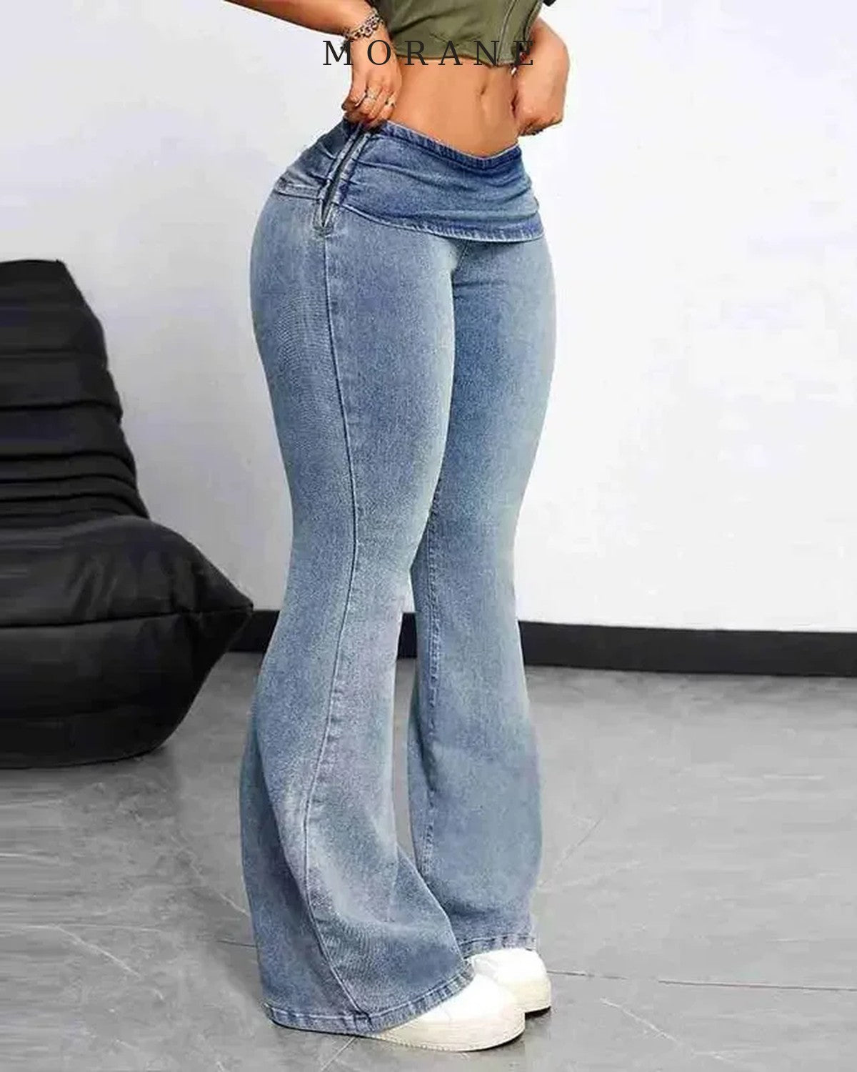 MORANE Sculpt High Waist Flare Jeans