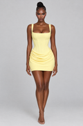 Limoncello Corset Mini Dress - front