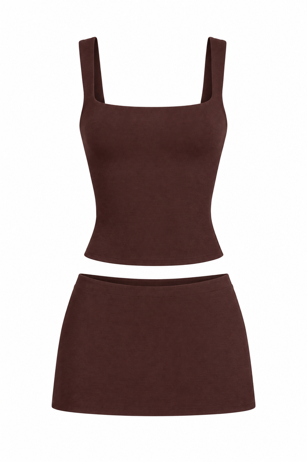 Sienna Low-Rise Mini Skort - Plum Brown product