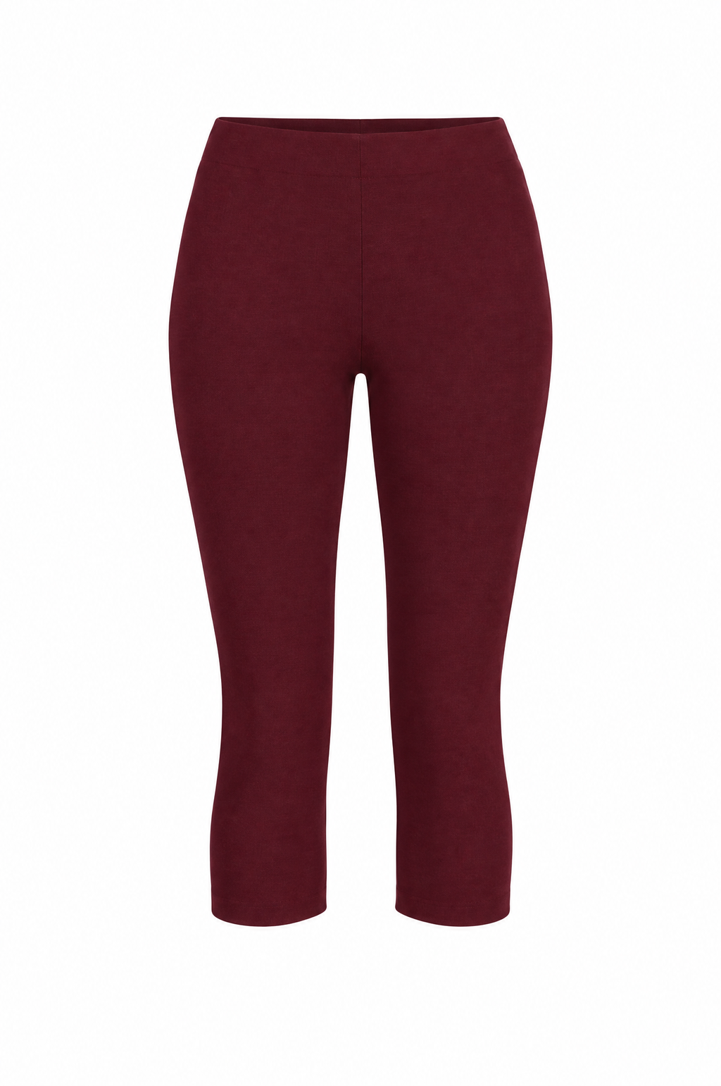 Harlow Stretch Capri Pants - Cherry product