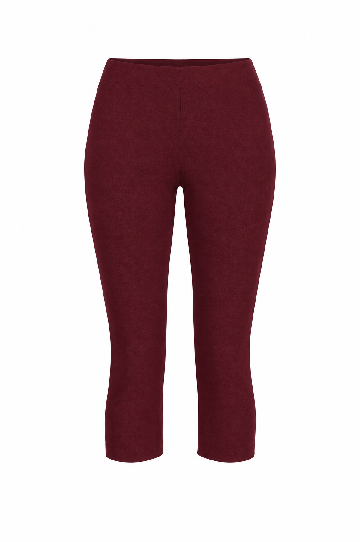 Harlow Stretch Capri Pants - Cherry product