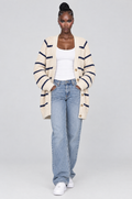 Marina Striped Chunky Cardigan