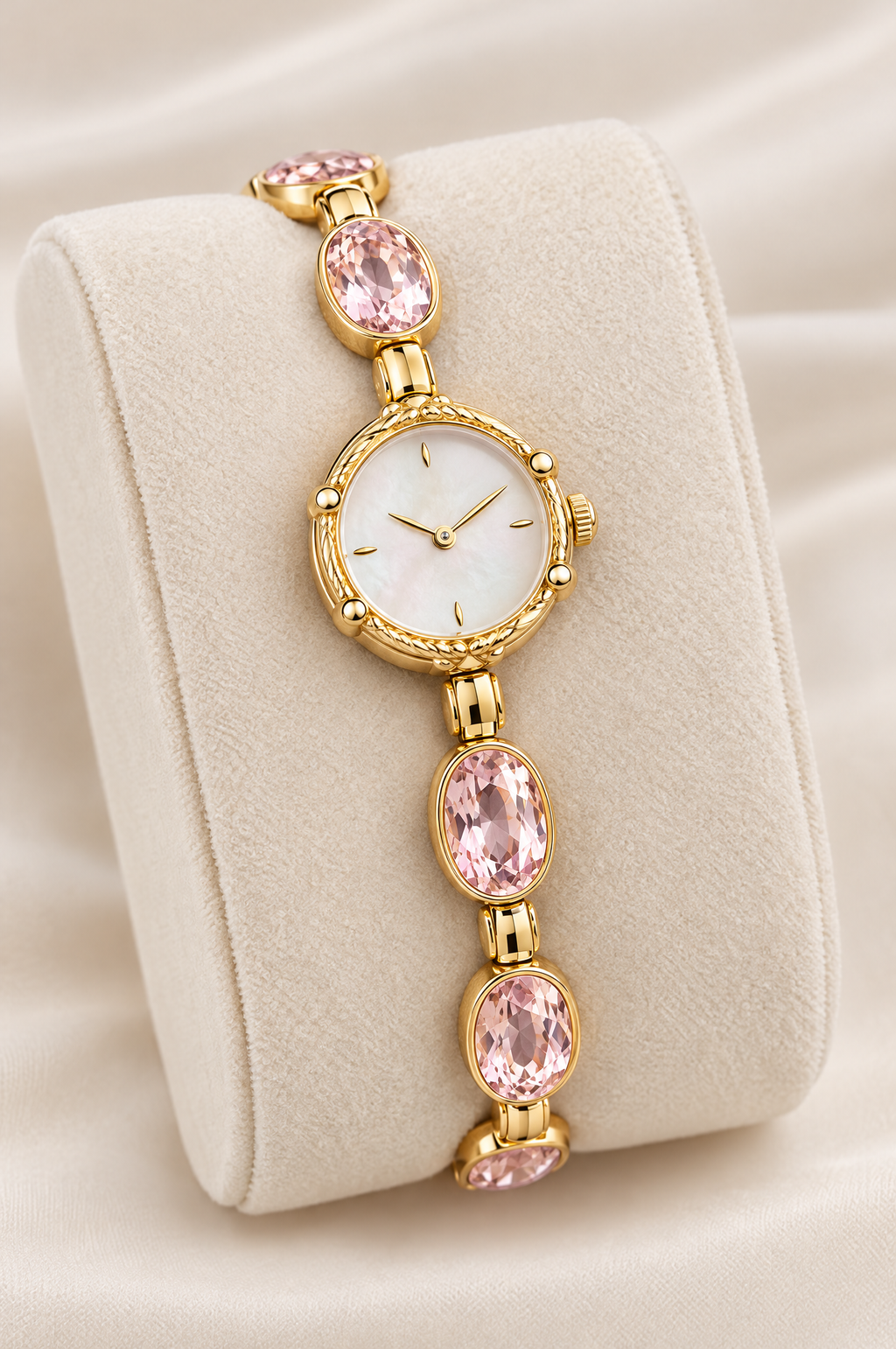 Blush Gem Bracelet Watch