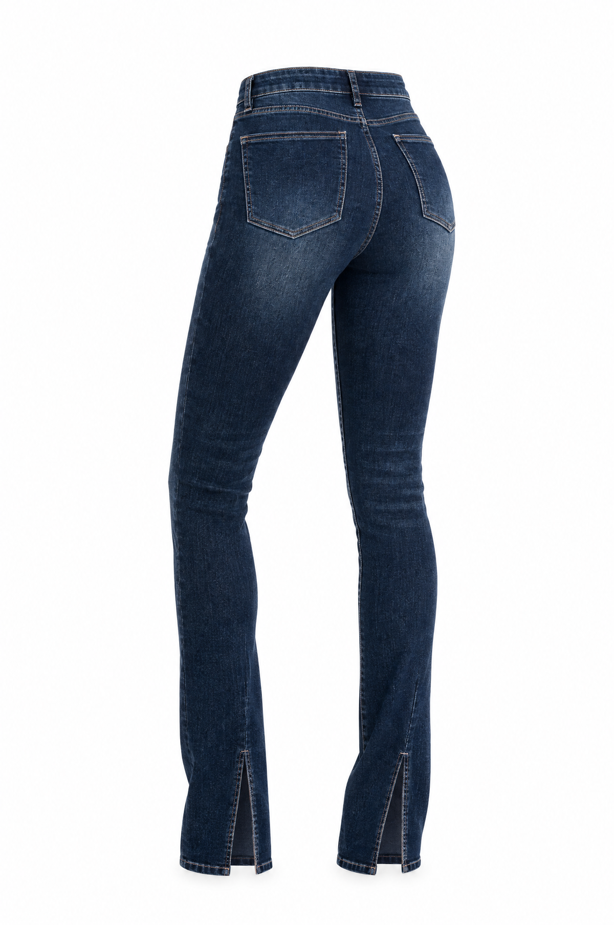 Manhattan Back-Slit Skinny Jeans product shot