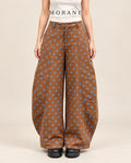 MORANE The Poppy Polka Dot Barrel Pants