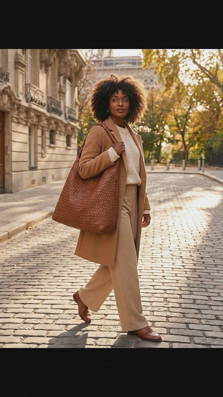 Woven Hobo Tote video