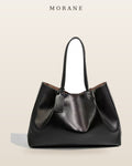MORANE Ruched Slouch Shoulder Bag
