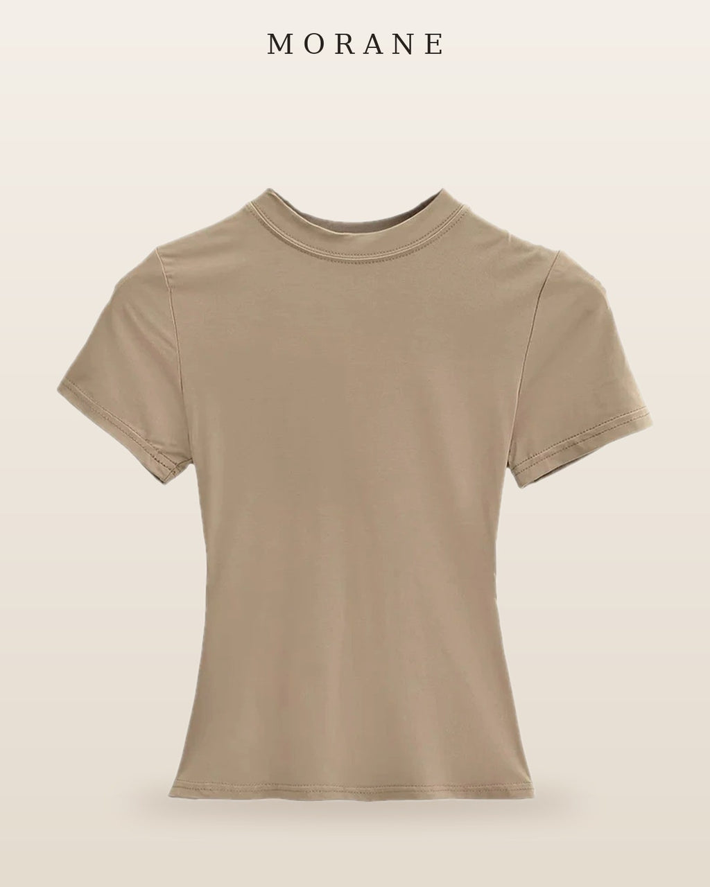 MORANE Fitted Baby Tee