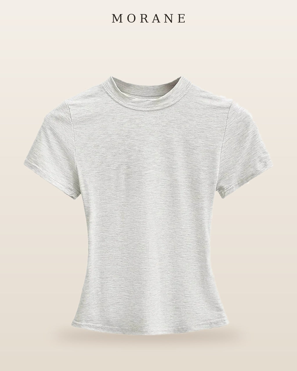 MORANE Fitted Baby Tee