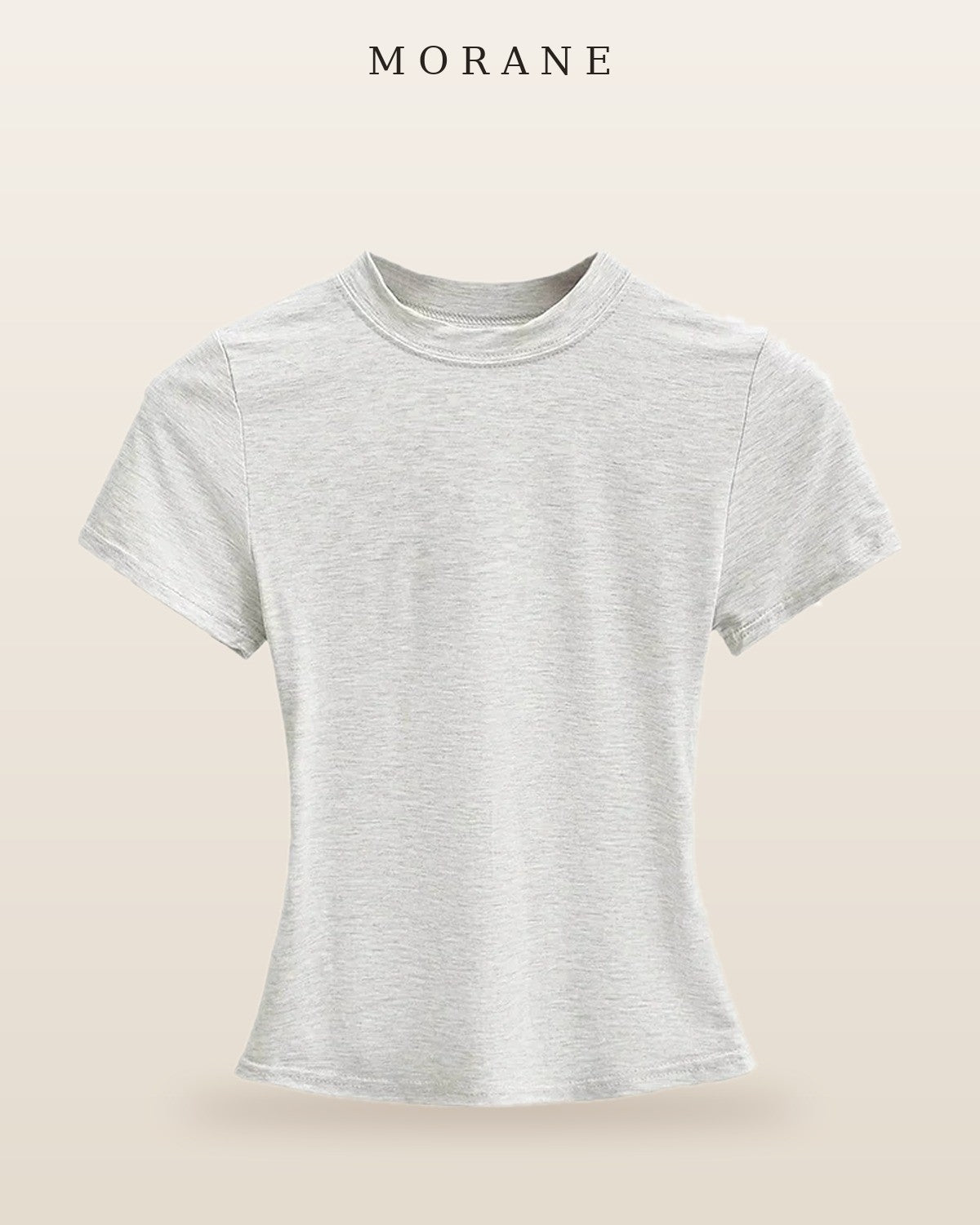 MORANE Fitted Baby Tee