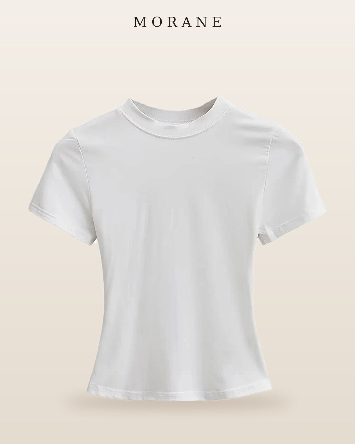 MORANE Fitted Baby Tee