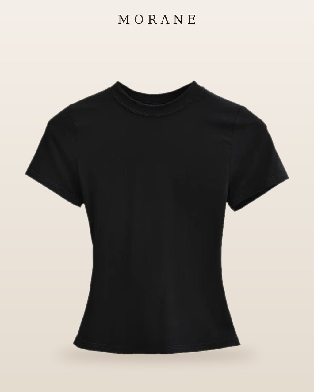 MORANE Fitted Baby Tee