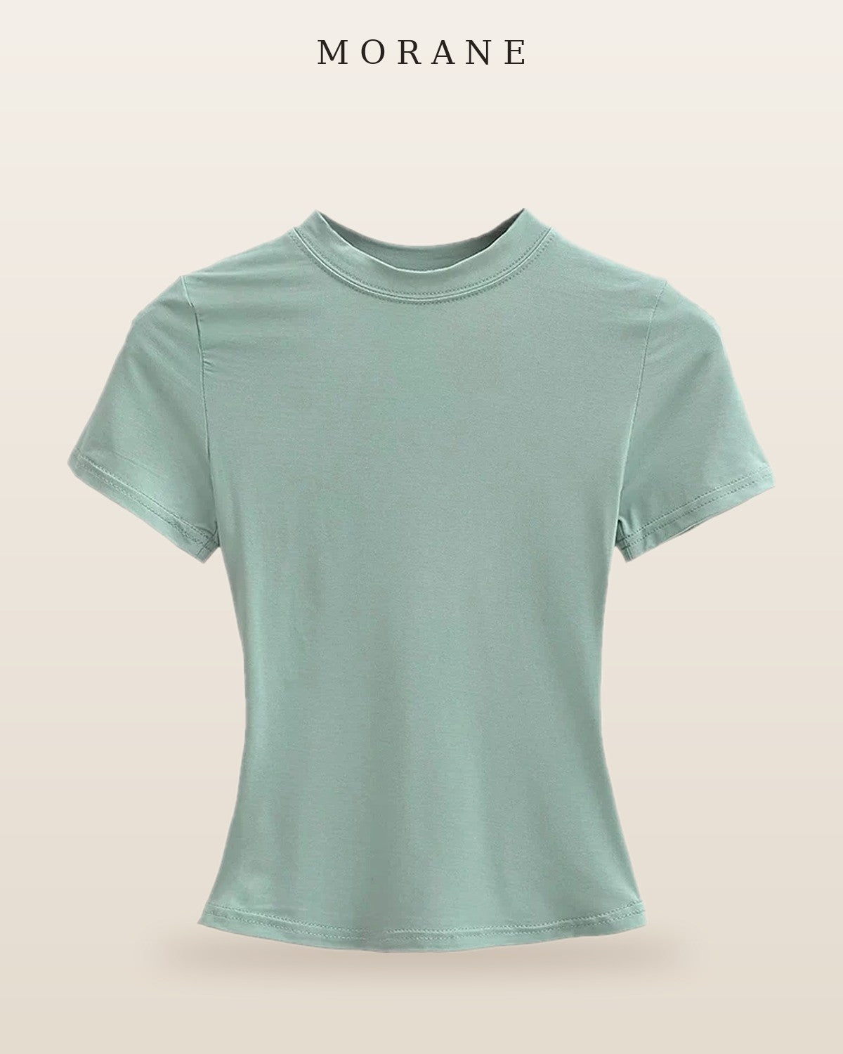 MORANE Fitted Baby Tee