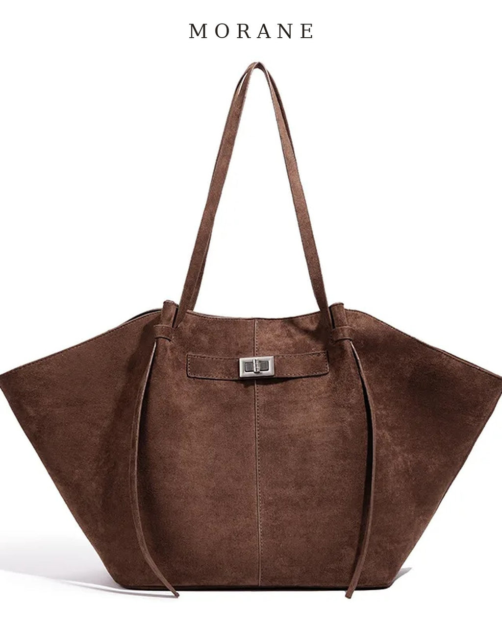 MORANE Trapeze Lock Shoulder Bag