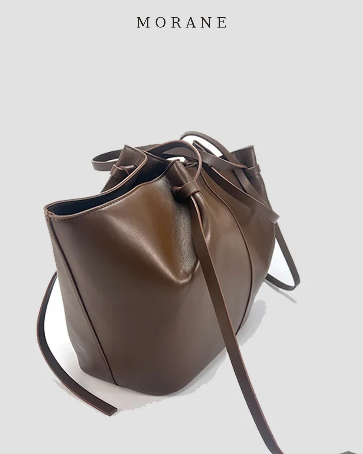 MORANE Trapeze Lock Shoulder Bag