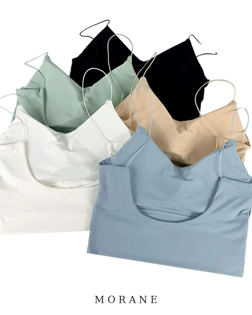 MORANE Seamless Ice Silk Bralette Cami