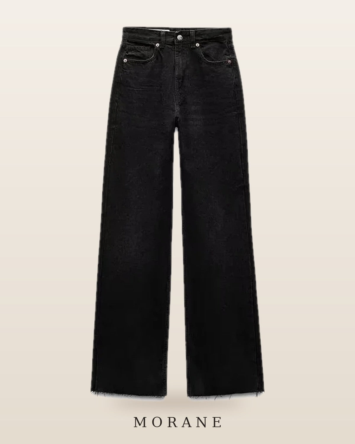 MORANE High Rise Wide Leg Jeans
